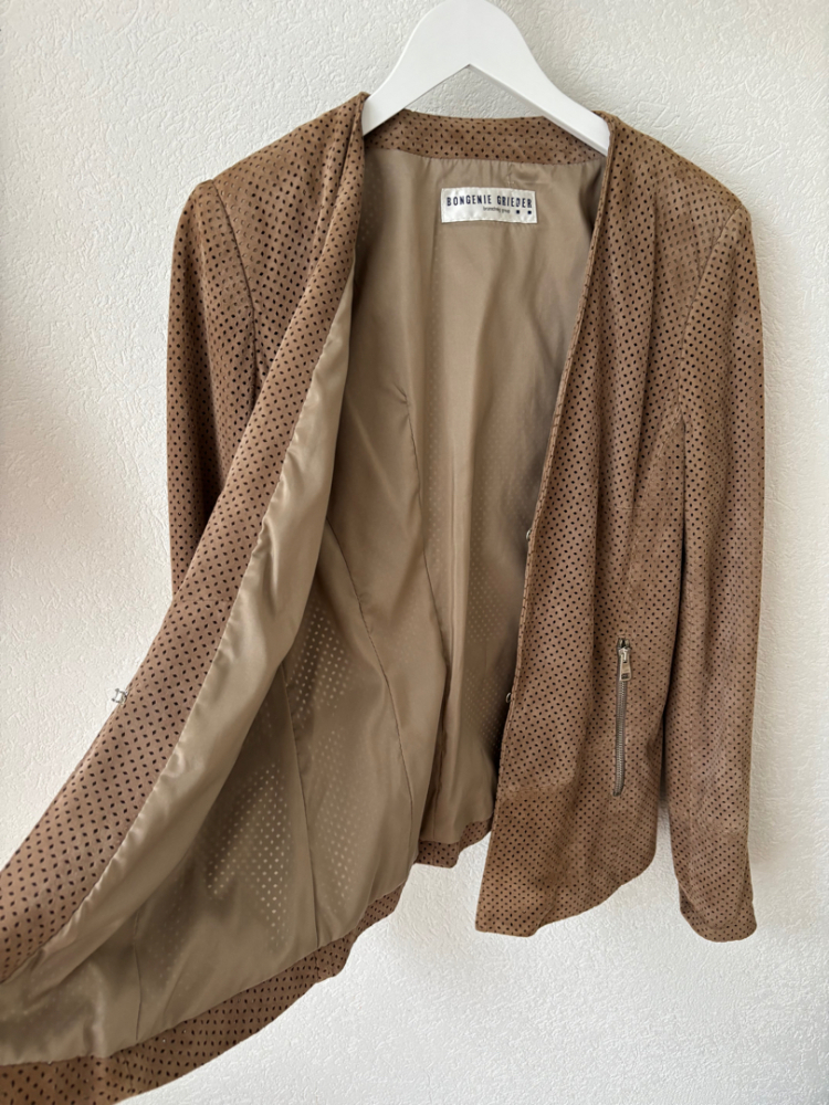 Bon Génie Grieder Chic suede jacket