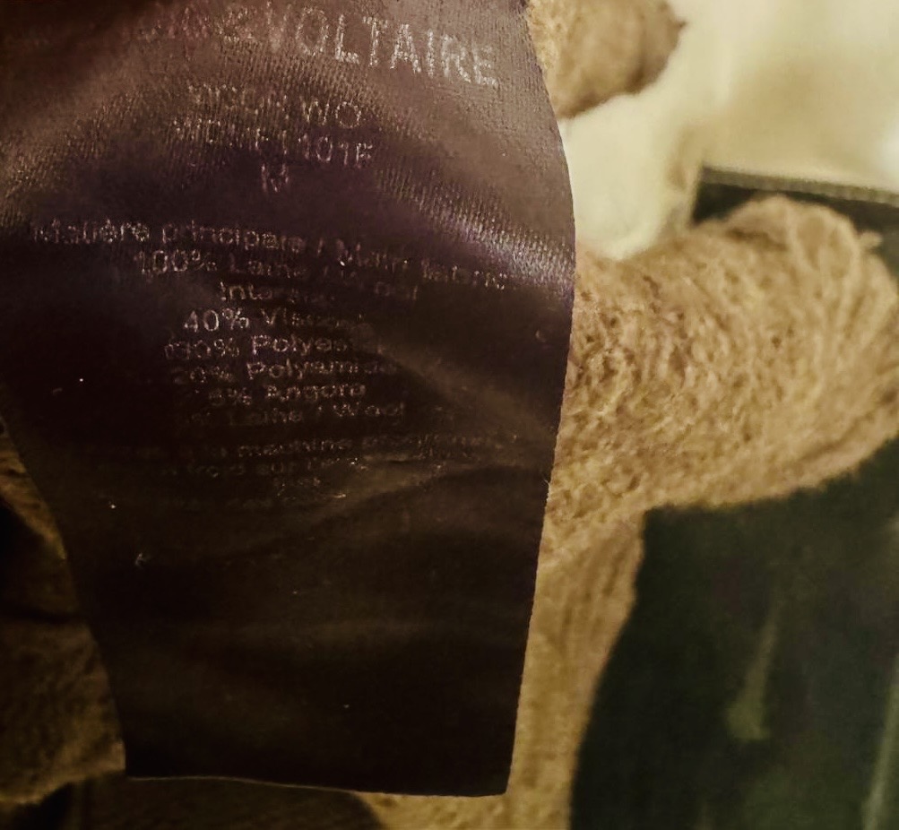 Zadig & Voltaire Z&V Black Label Sunshine Sweater