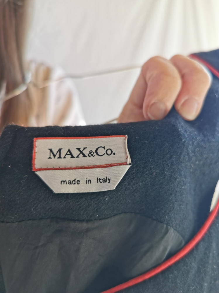 Max&Co. Wool red black dress