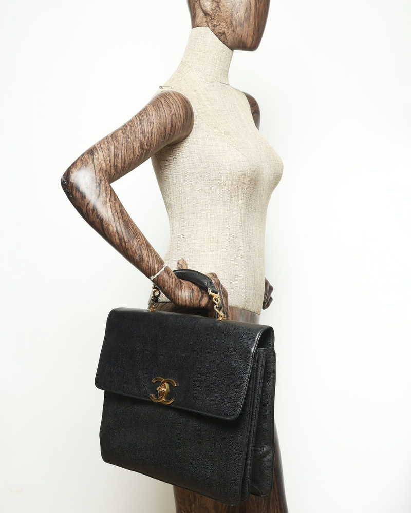 Chanel CC Caviar Business Bag