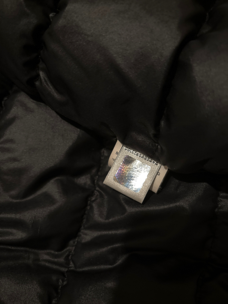 Dolce&Gabbana Daunen-Federjacke mit Blumendruck