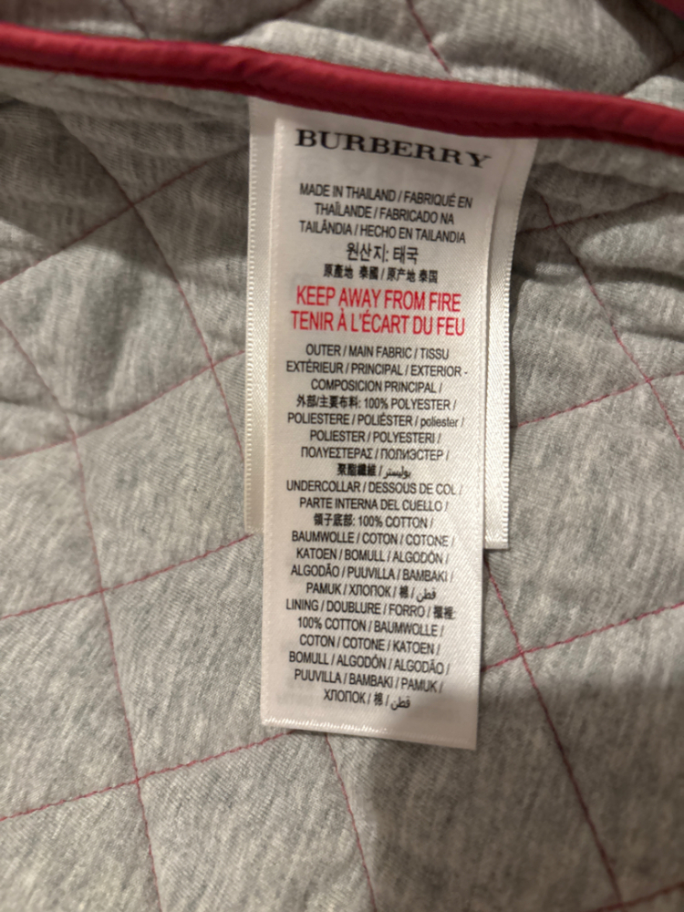 Burberry Gesteppte Jacke