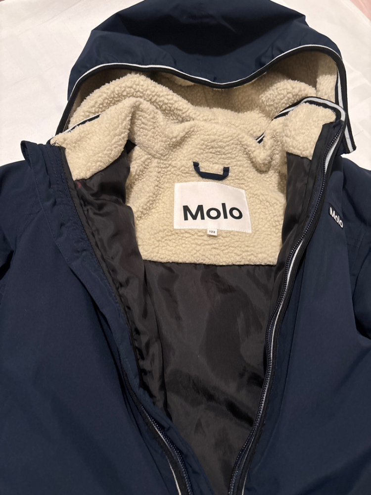 MOLO Coupe-vent chaud imperméable partiellement doublé de polaire