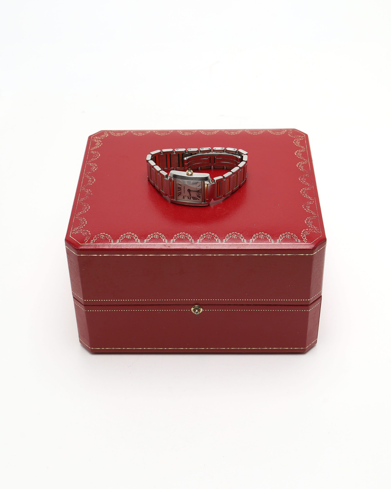 Cartier Tank Francaise 20mm Ref 2834 Watch