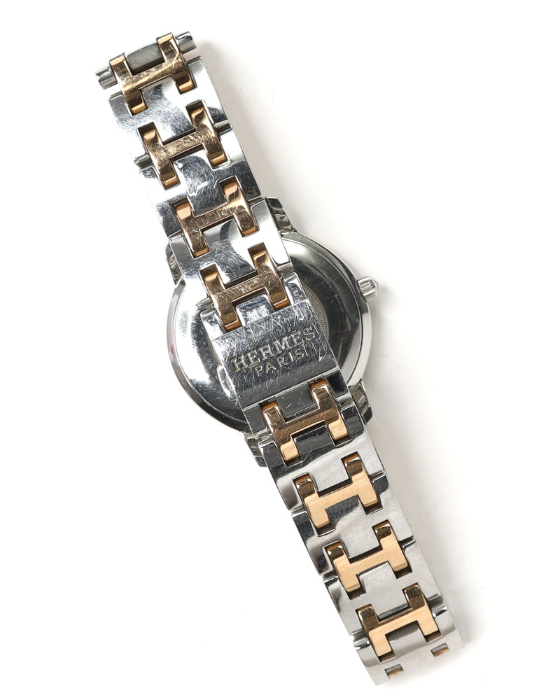 Hermès Clipper 24mm Ref CP1.222 Diamond Watch