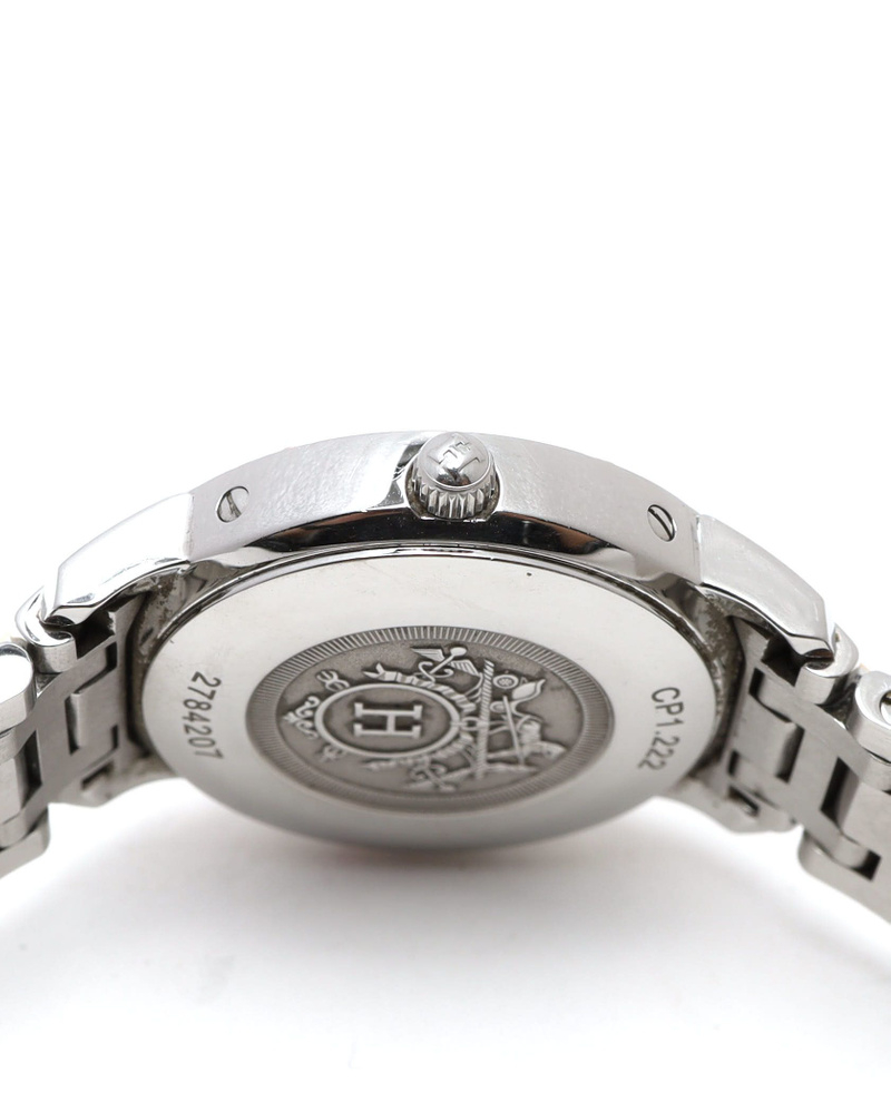 Hermès Clipper 24mm Ref CP1.222 Diamond Watch