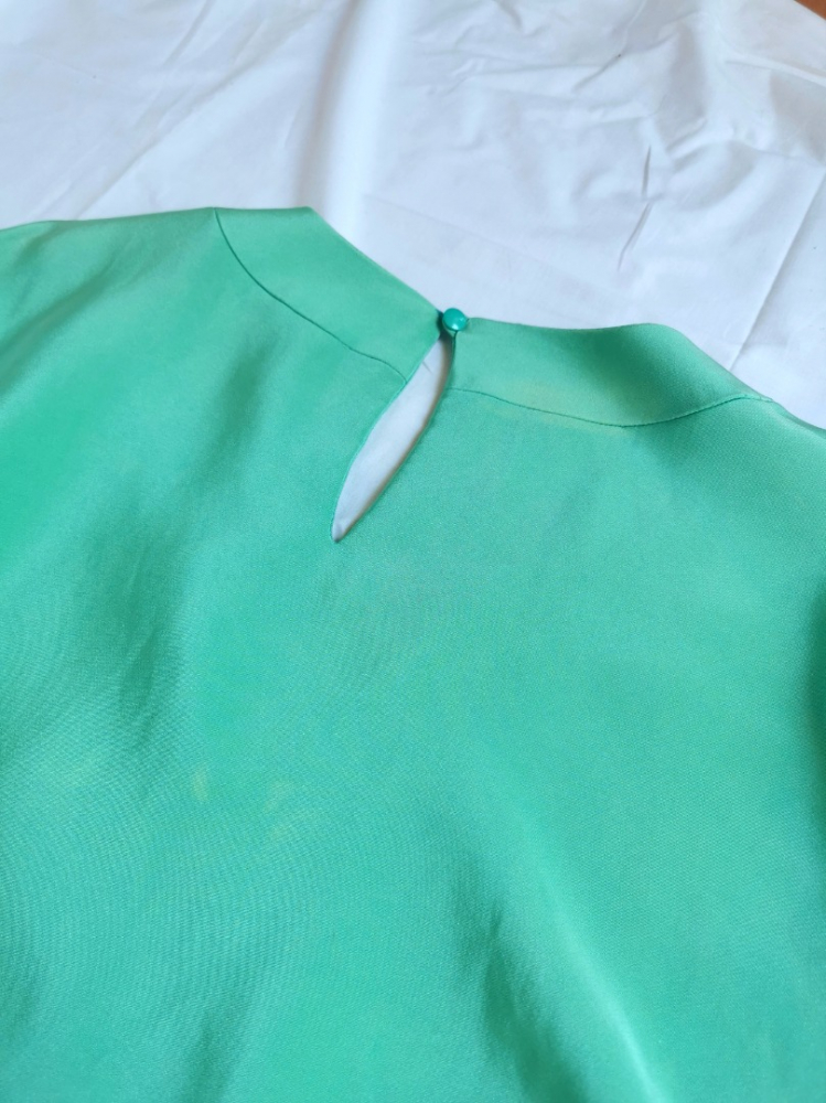 Christian Dior Silk mint green set