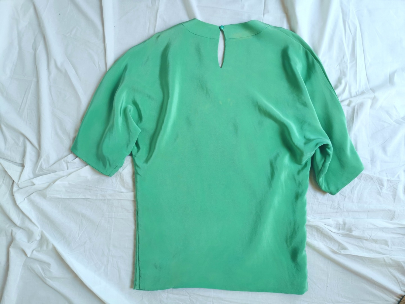 Christian Dior Silk mint green set