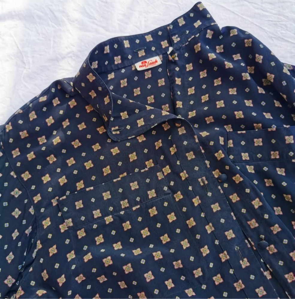 Van Laack Blouse orientale en soie