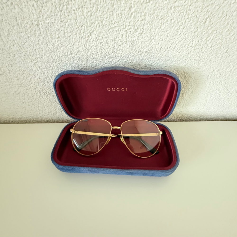 Gucci lunettes aviateur