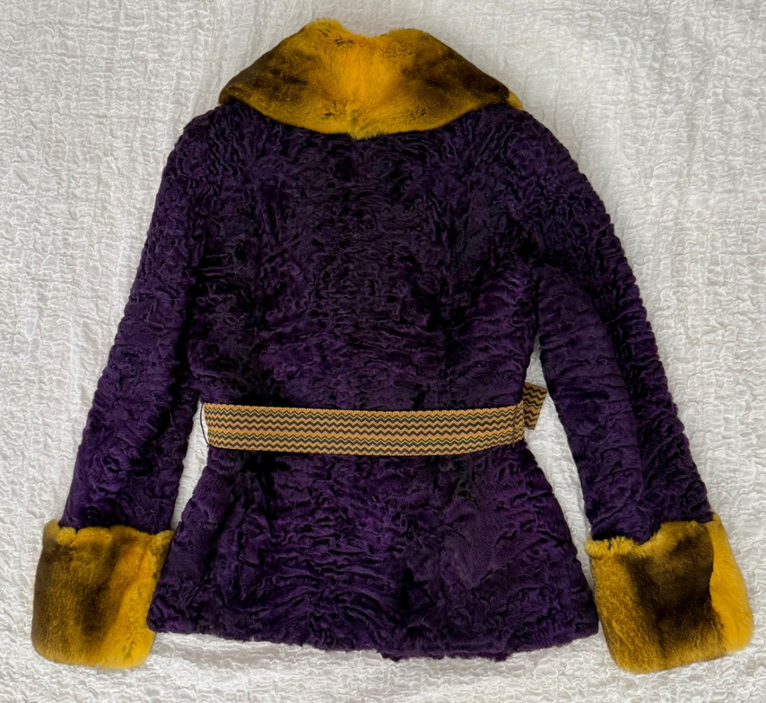 Etro astrakhan coats