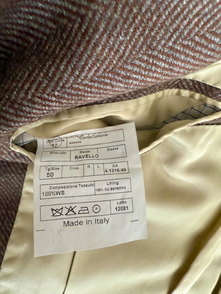 Luigi Borrelli klassischer Mantel