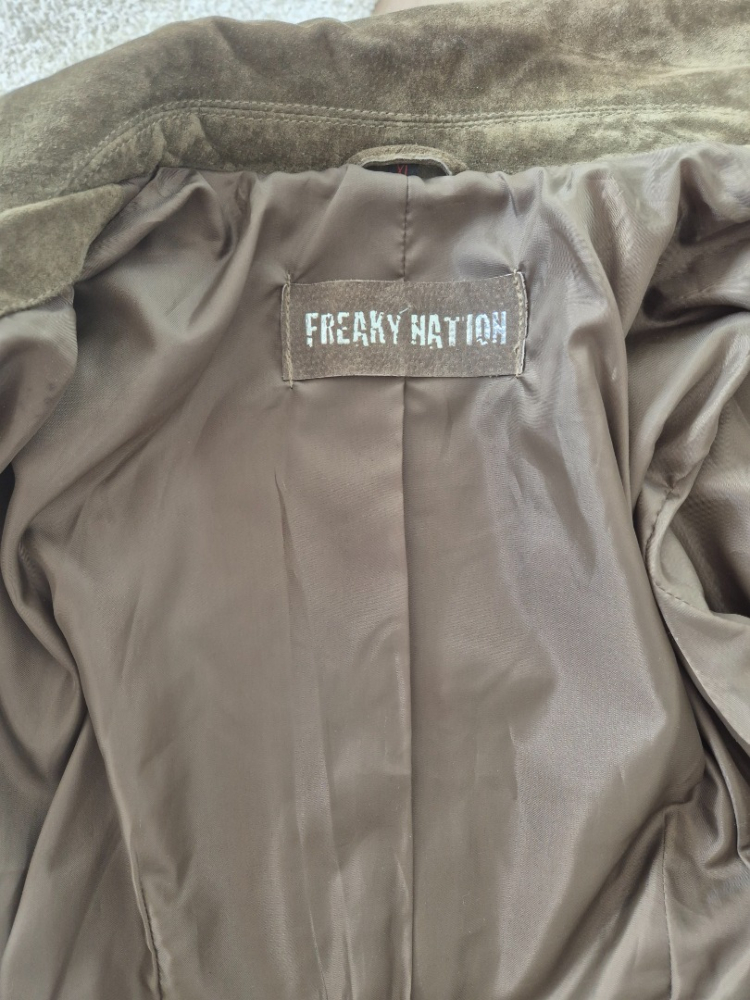Freaky Nation Blouson en cuir