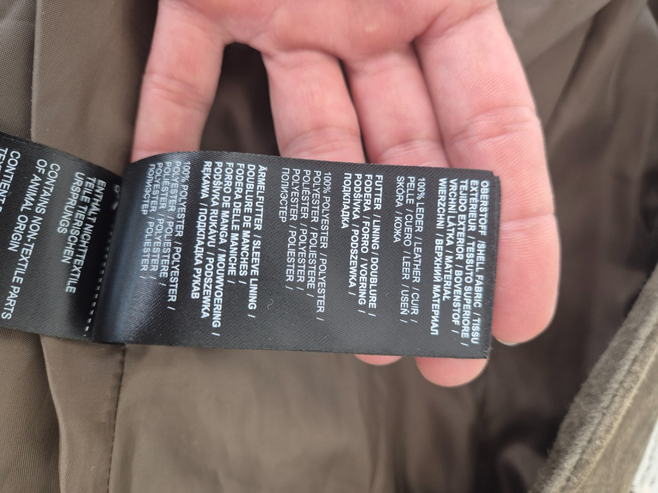 Freaky Nation Blouson en cuir