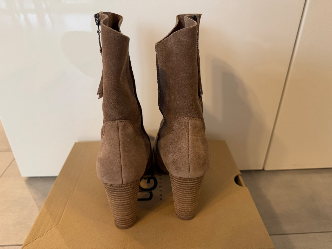 UGG Heel Suede Boots