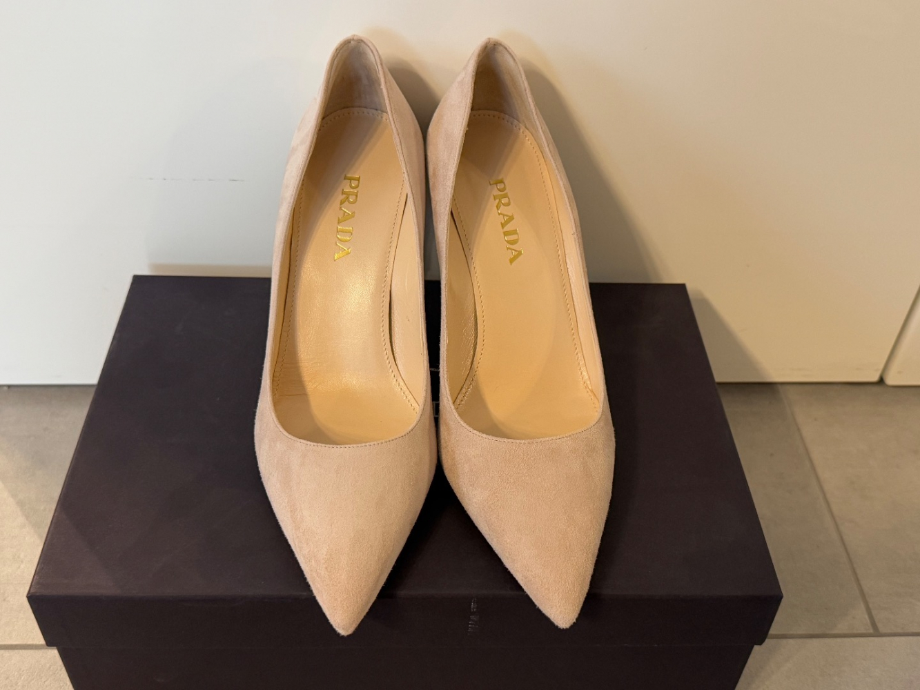 Prada Suede Pumps