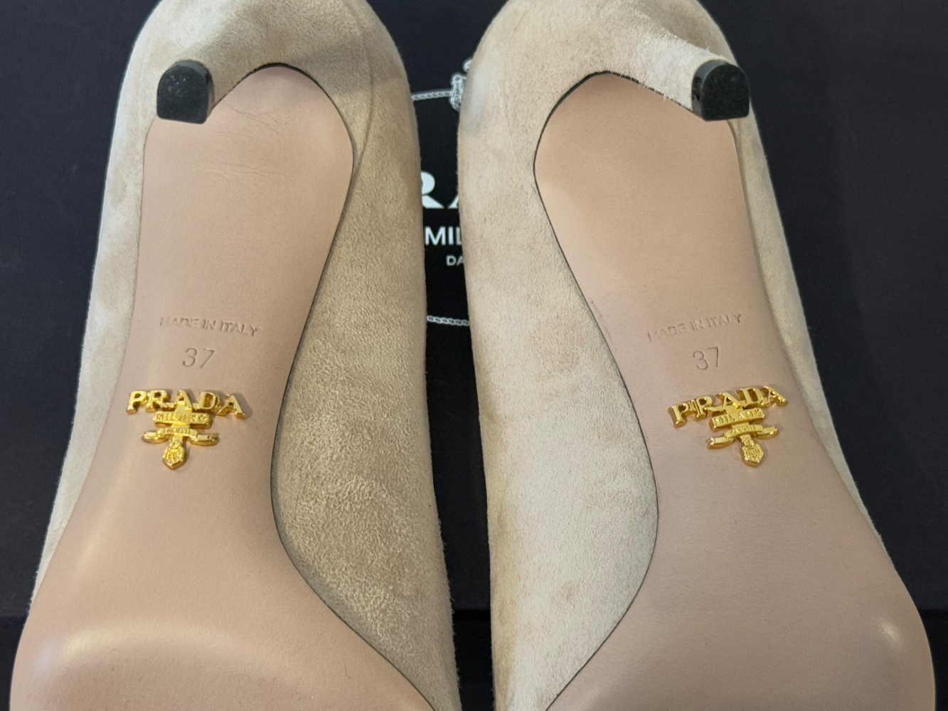Prada Suede Pumps