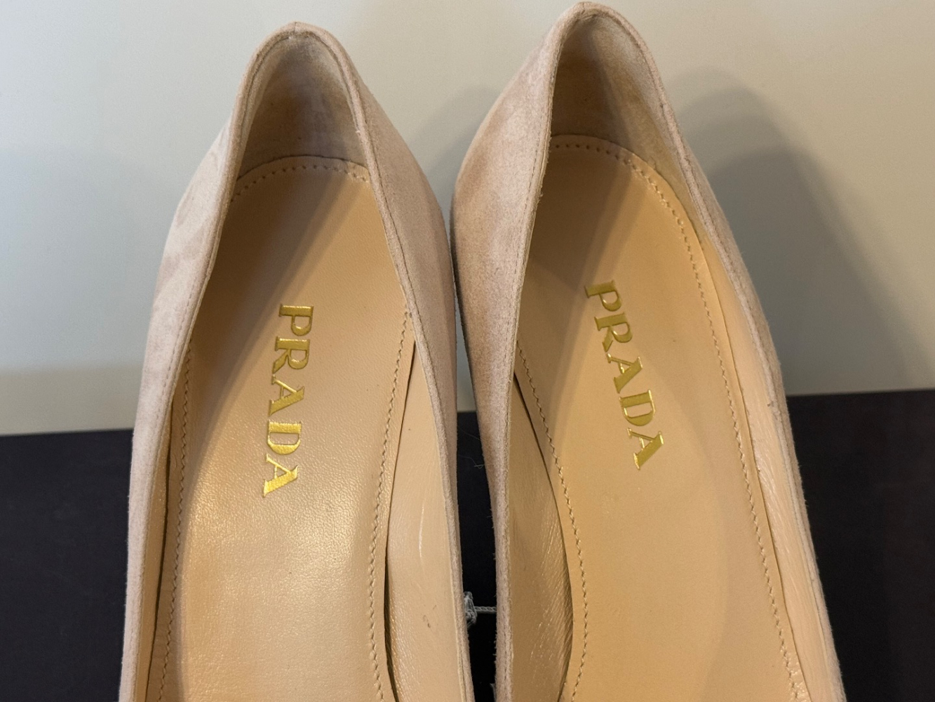 Prada Suede Pumps