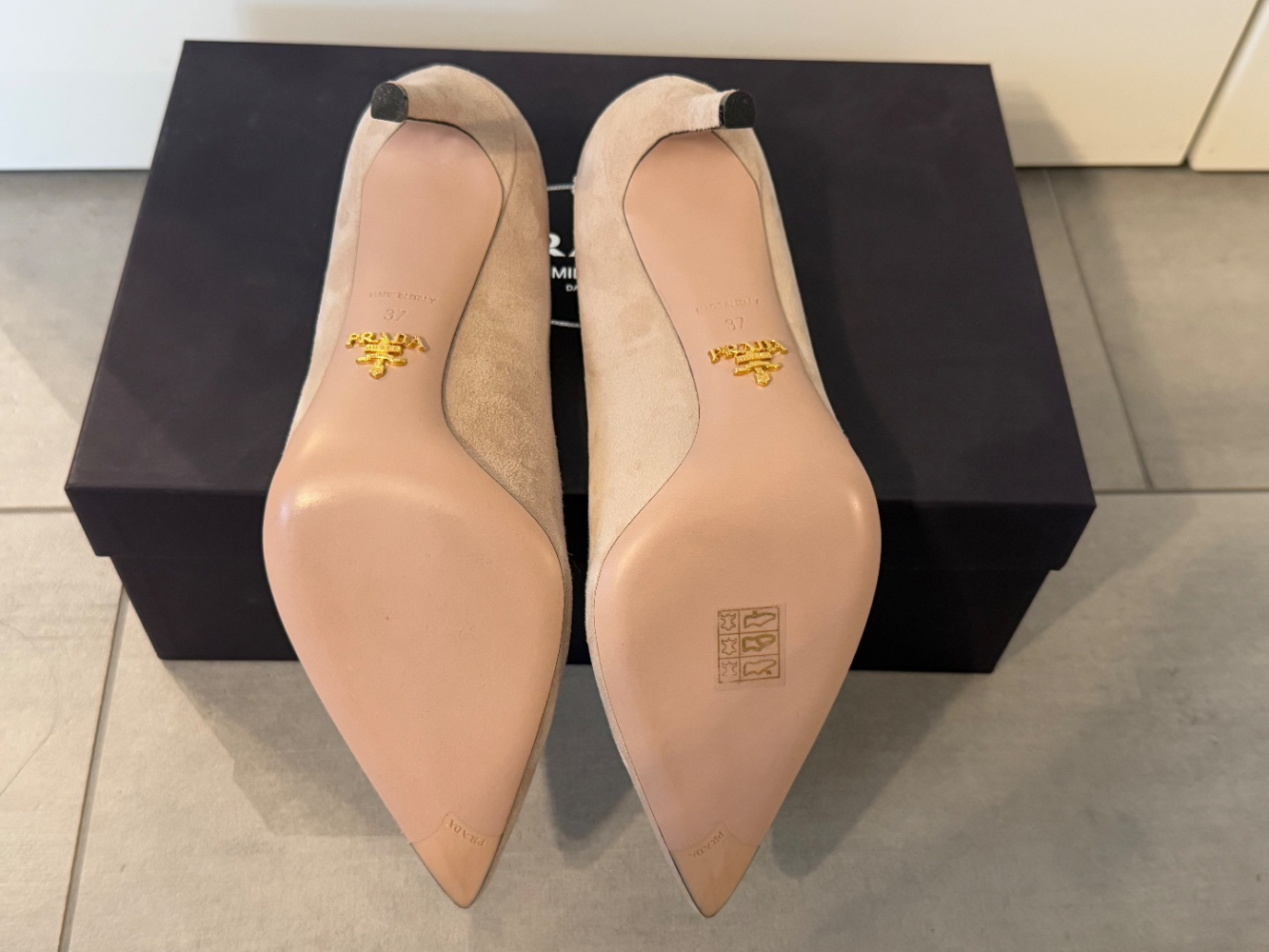 Prada Suede Pumps
