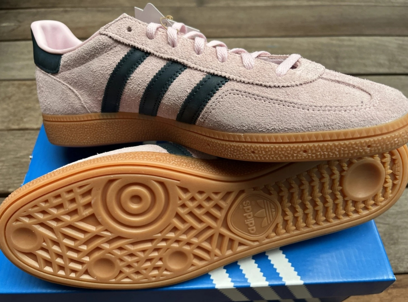 Adidas Handball Spécial Transparent Rose Arctic Night Femmes Baskets