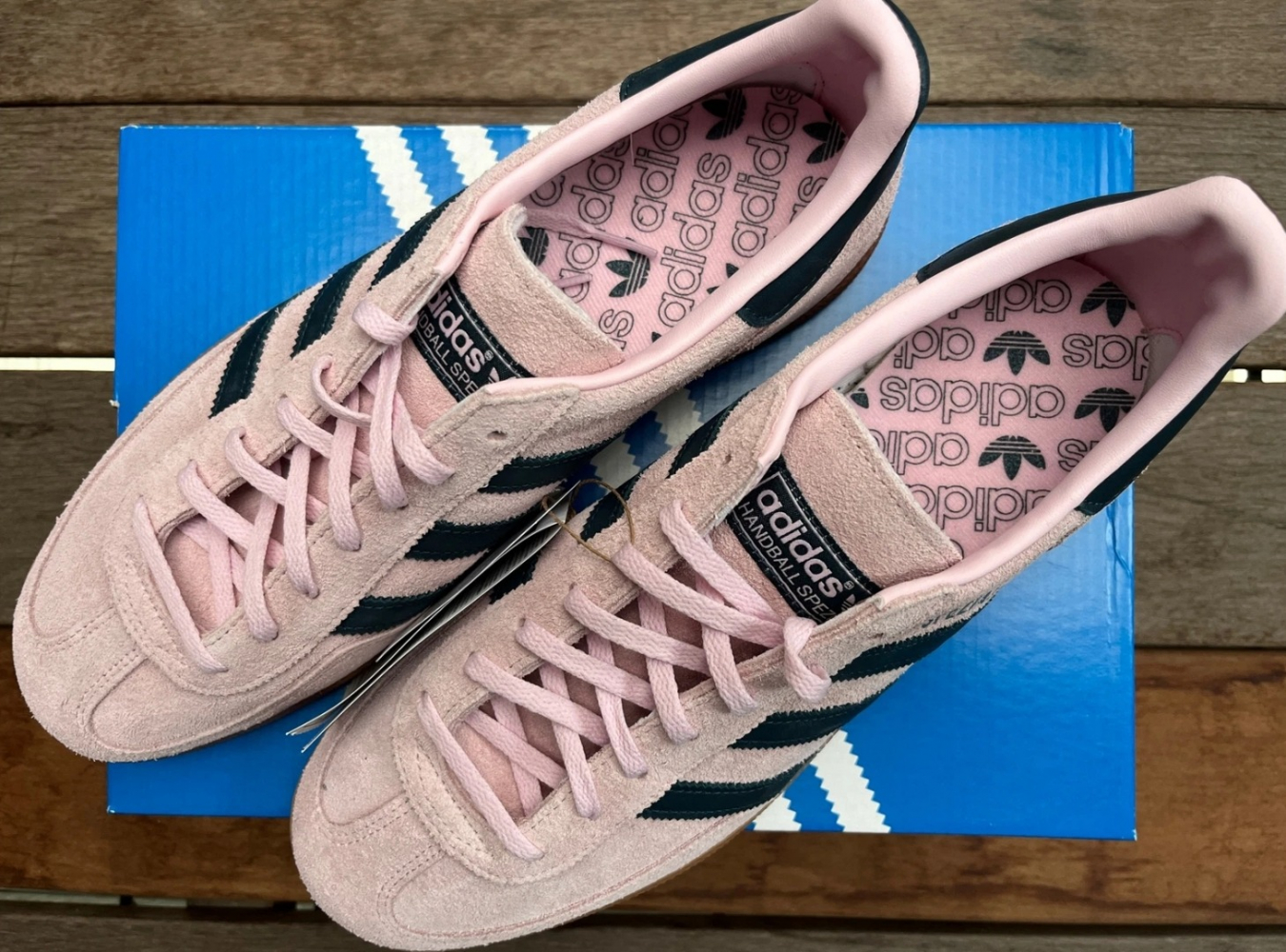 Adidas Handball Spécial Transparent Rose Arctic Night Femmes Baskets