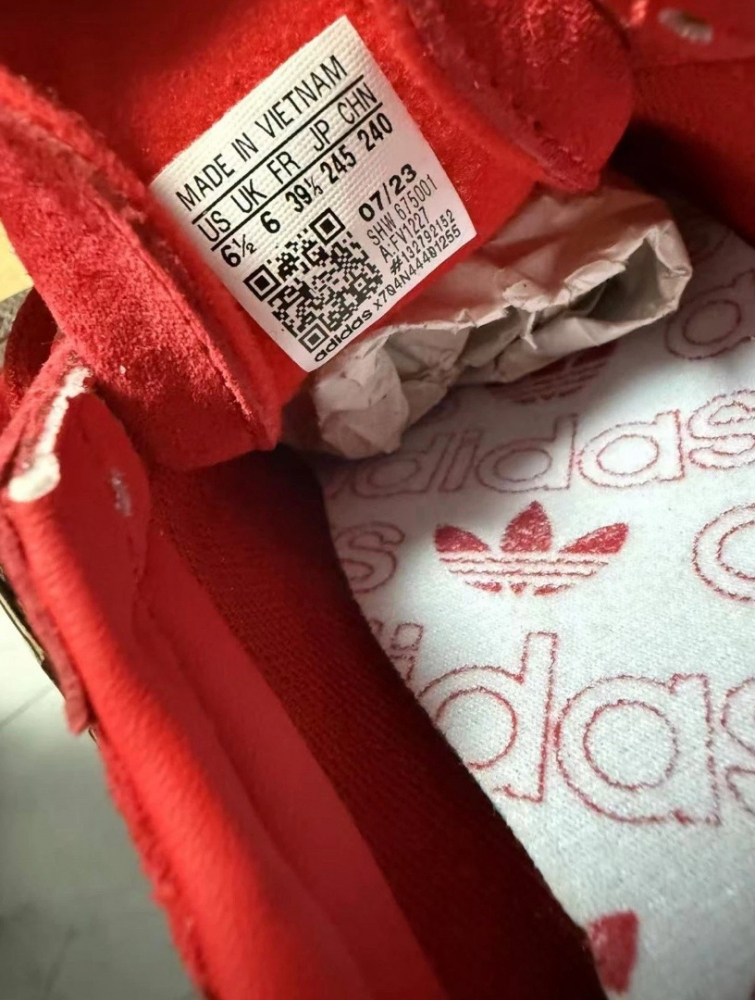 Adidas Handball Special UK 6 Red Sneakers BRAND NEW