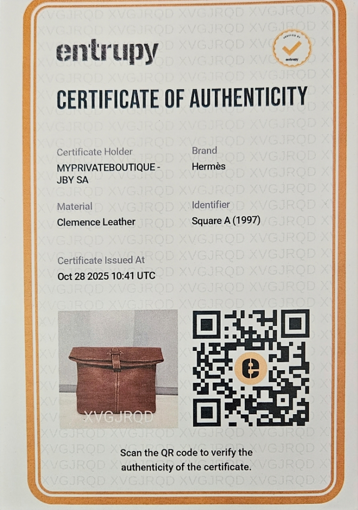 Hermès Pochette cuir