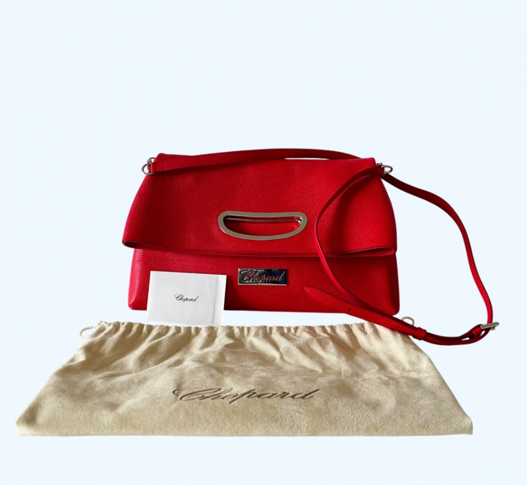 Chopard Ausklappbare Ledertasche