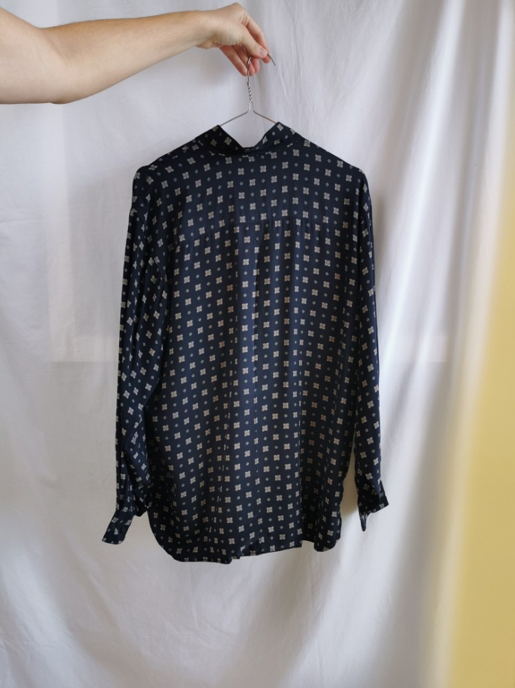 Van Laack Blouse orientale en soie