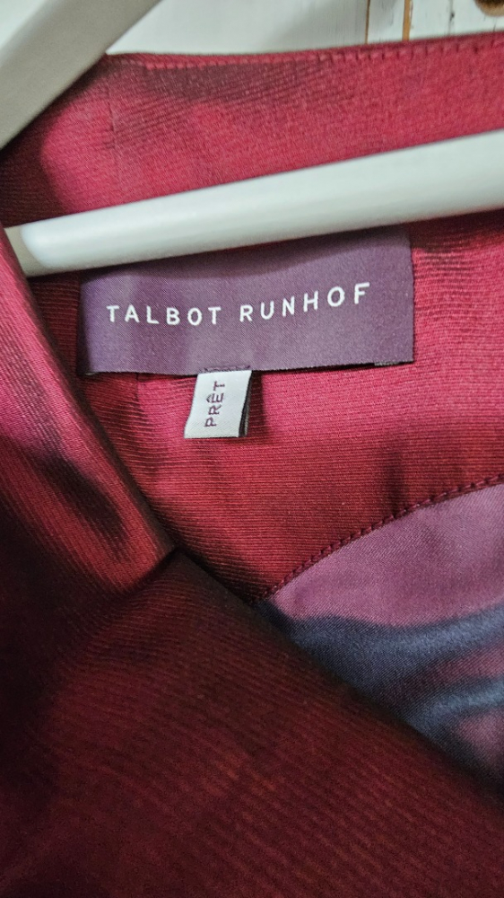 Talbot Runhof Satin cocktail