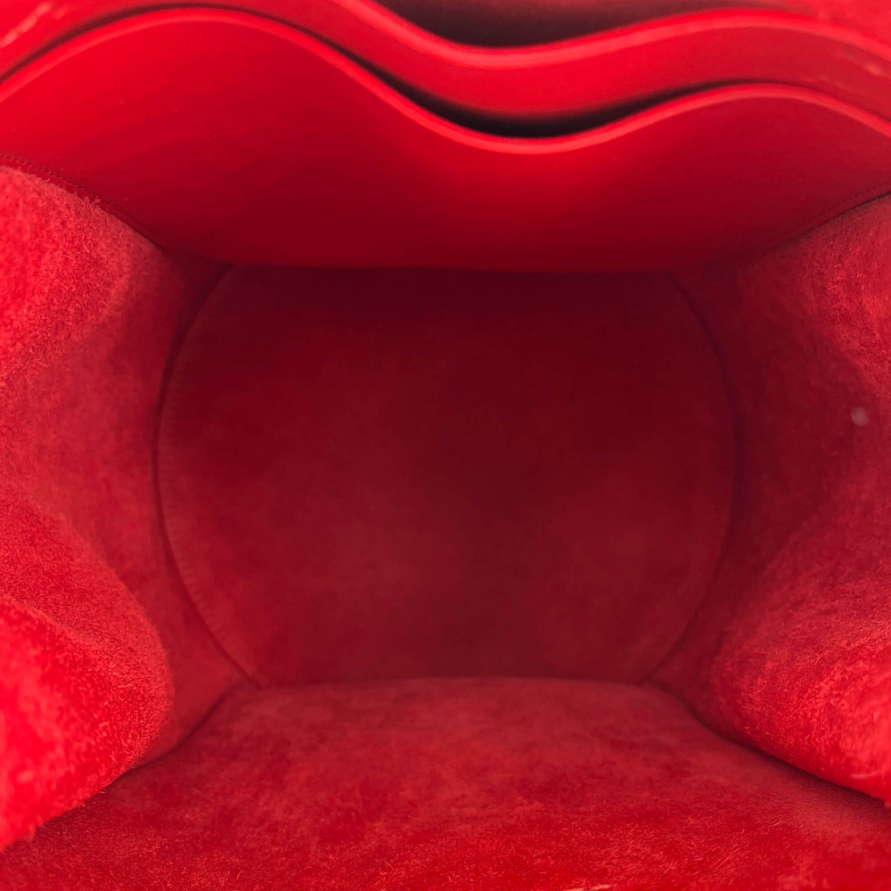 Celine Big Bag Bucket Leather Red Bag