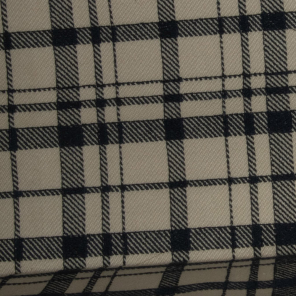 Christian Dior Book Tote Large Embroidery Canvas Handbag Blue