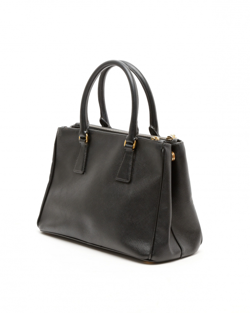 Prada Medium Saffiano Lux Galleria Double Zip Bag