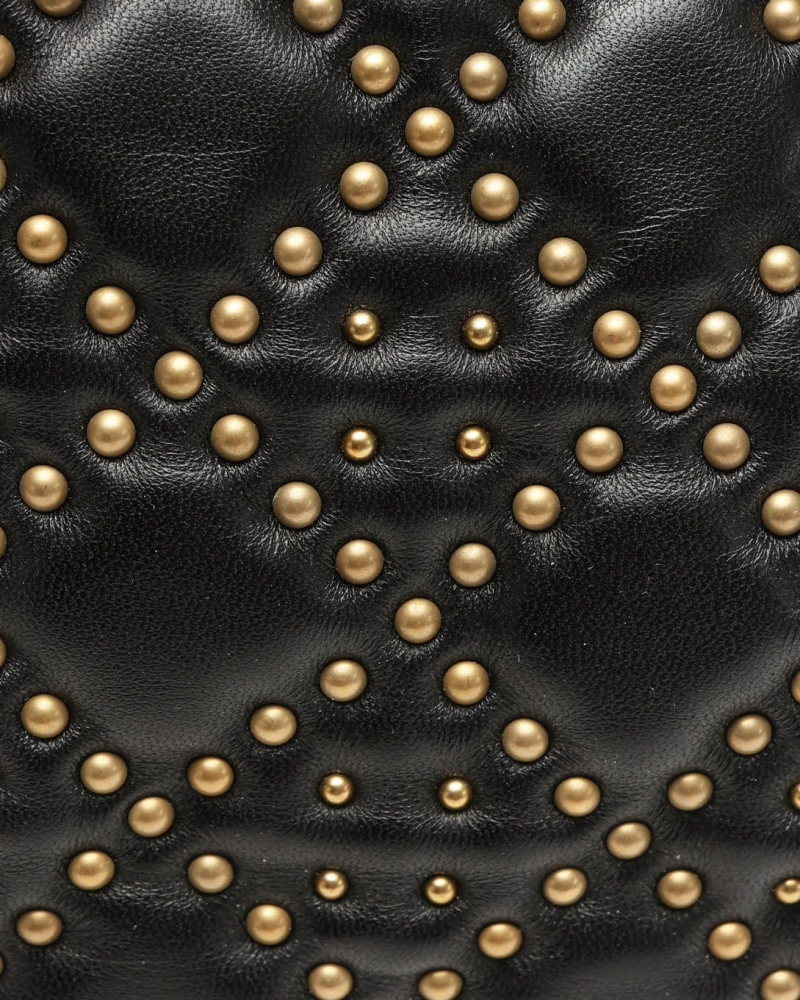 Christian Dior Large Stud Lady Dior Bag