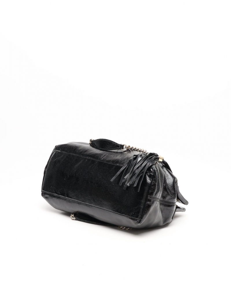 Gucci Patent Soho Chain Tote Bag