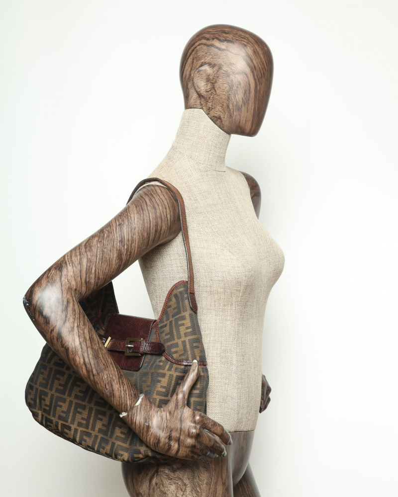 Fendi Zucca Shoulder Bag