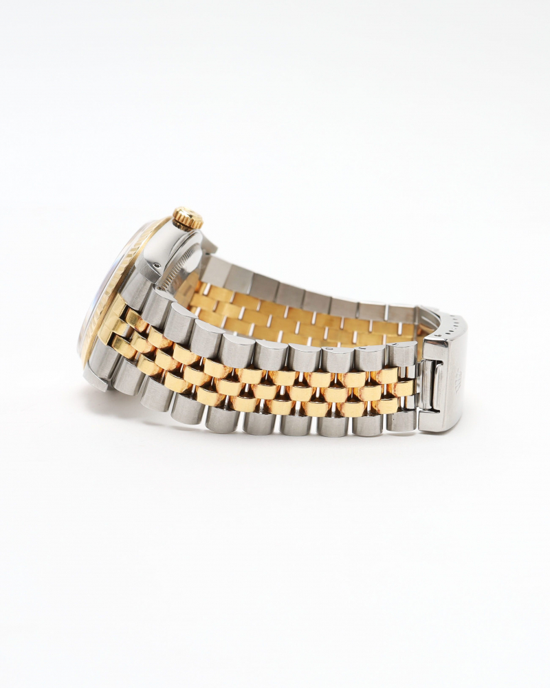 Rolex Datejust 36mm Ref 16233 Rare Pyramid Dial Full Set 1989 Watch