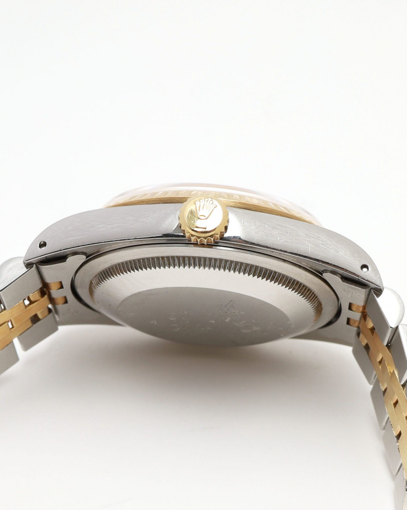 Rolex Datejust 36mm Ref 16233 Rare Pyramid Dial Full Set 1989 Watch