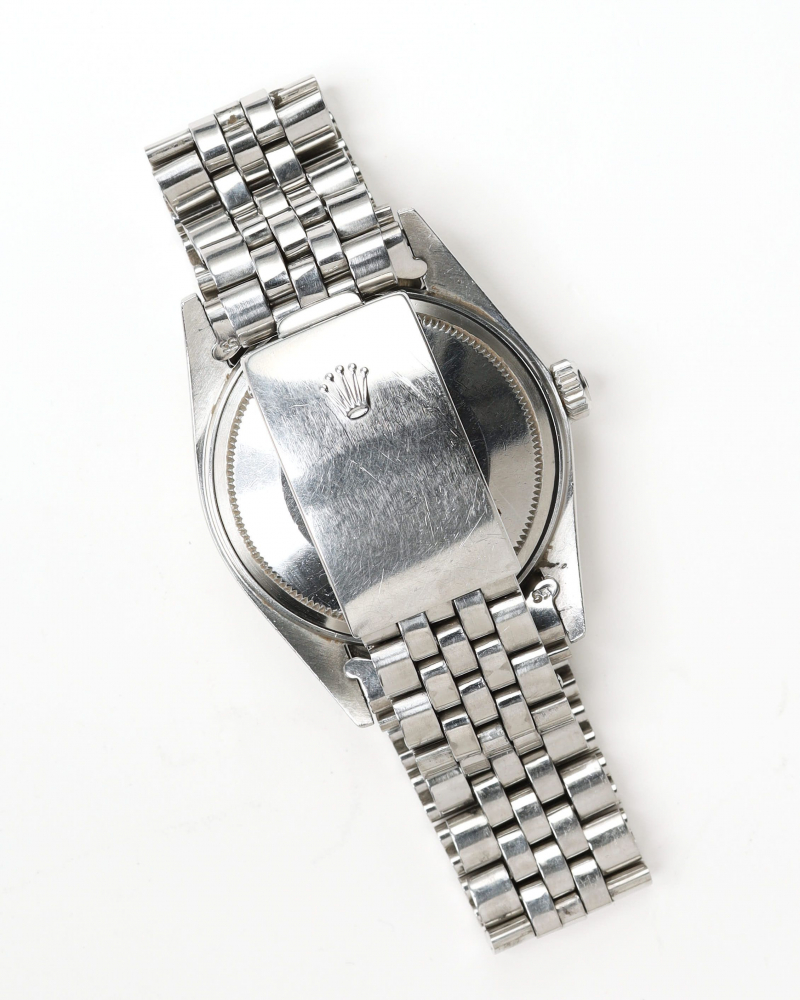 Rolex Datejust 36mm Ref 1603 Rare Matte Black Dial 1973 Watch