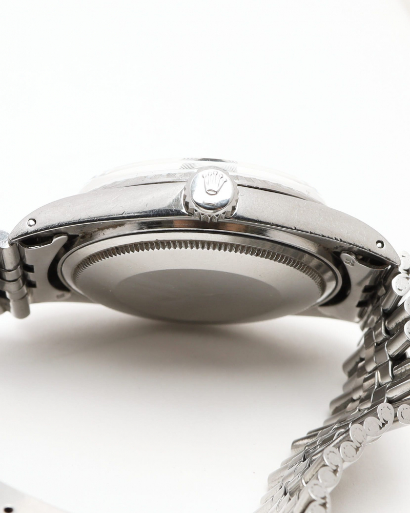 Rolex Datejust 36mm Ref 1603 Rare Matte Black Dial 1973 Watch