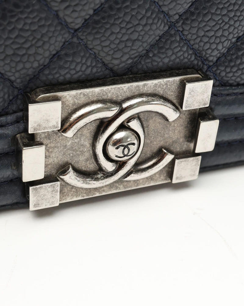 Chanel New Medium Caviar Boy Bag