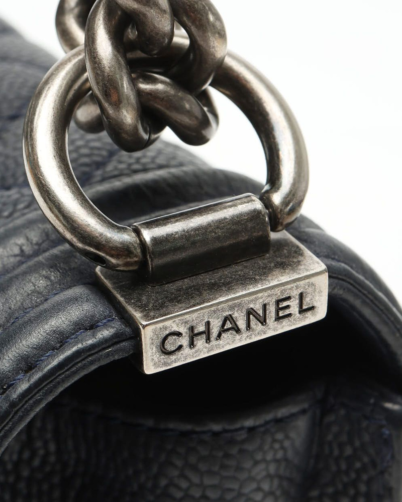Chanel New Medium Caviar Boy Bag