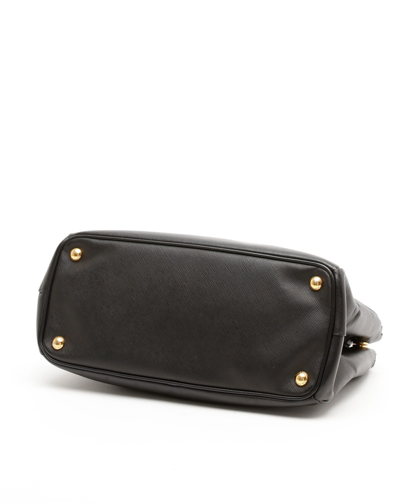 Prada Saffiano Lux Galleria Double Zip Bag