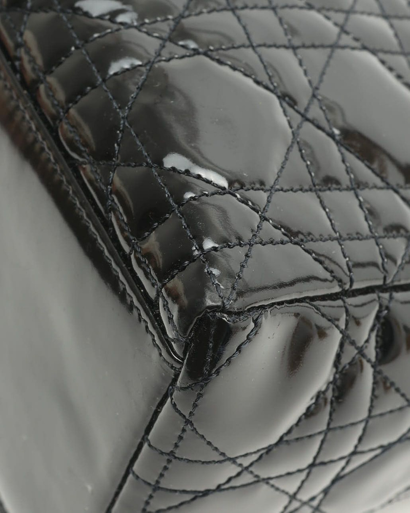 Christian Dior Medium Patent Lady Dior Bag