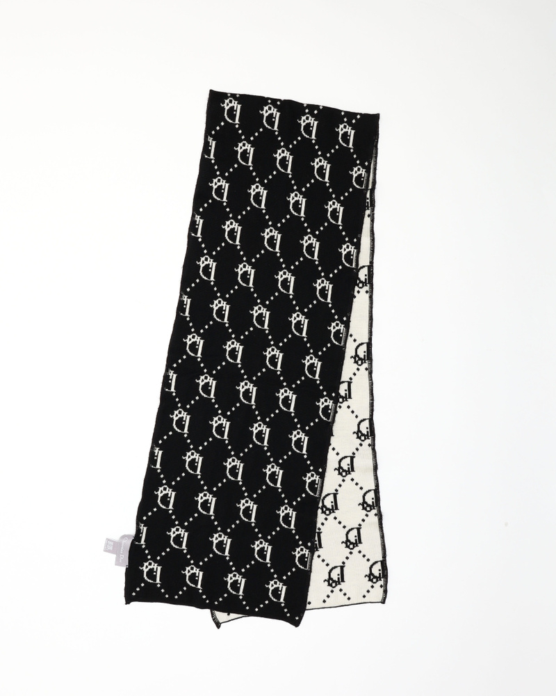 Christian Dior Oblique Wool Scarf