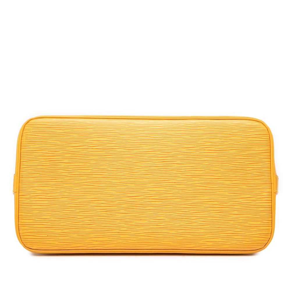 Louis Vuitton B Louis Vuitton Yellow Epi Leather Leather Epi Alma PM France