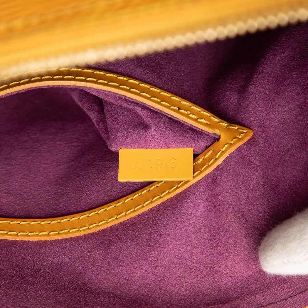Louis Vuitton B Louis Vuitton Yellow Epi Leather Leather Epi Alma PM France