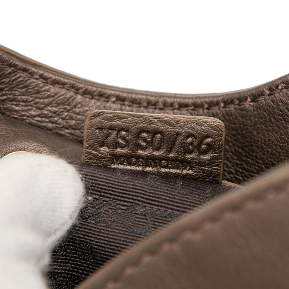 Celine B Celine Pink Salmon Denim Fabric Macadam Pleated Shoulder Bag China