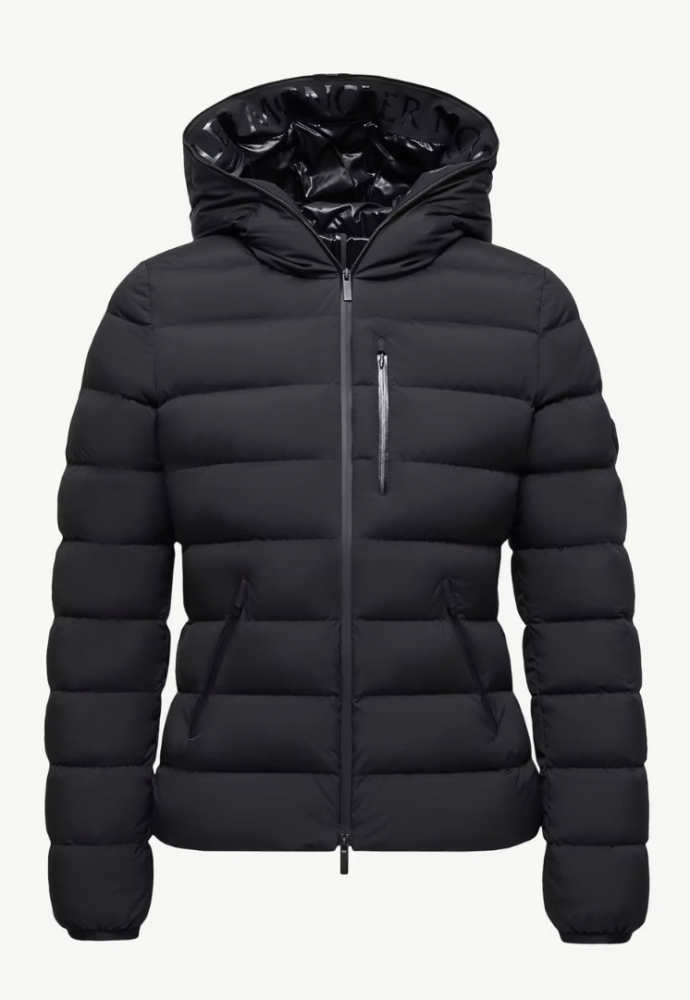 Moncler Herbe Hooded Short Down Jacket