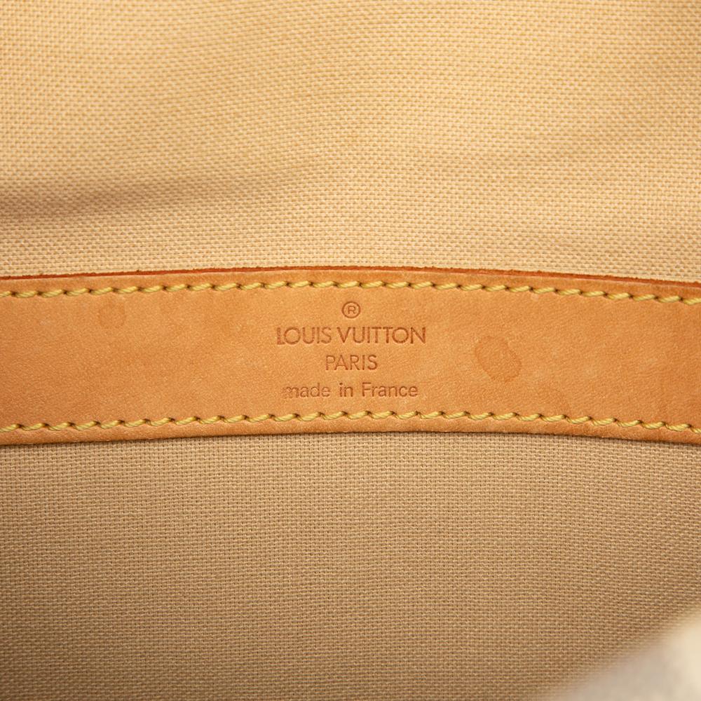 Louis Vuitton B Louis Vuitton White Damier Canvas Fabric Damier Azur Naviglio France